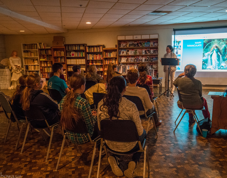 Advent Day of Recollection for the OLCZ Youth Group