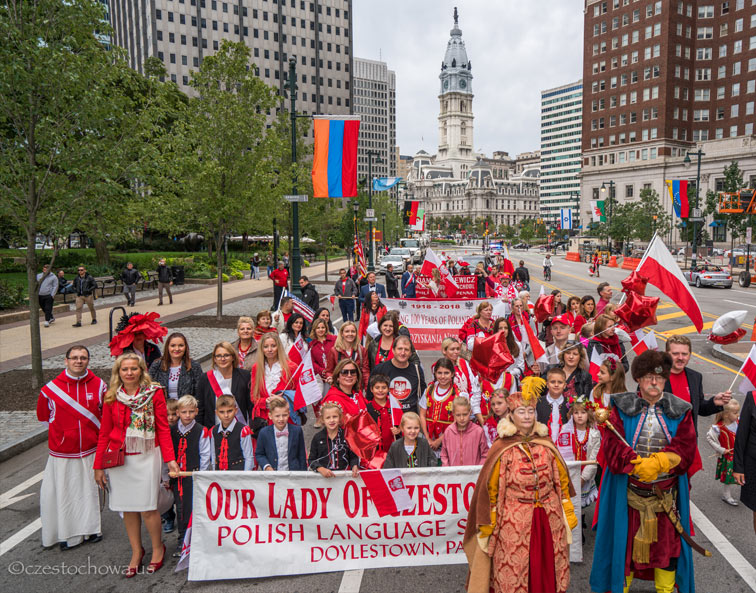 Pulaski Day Parade in Philadelphia The National Shrine of Our Lady of